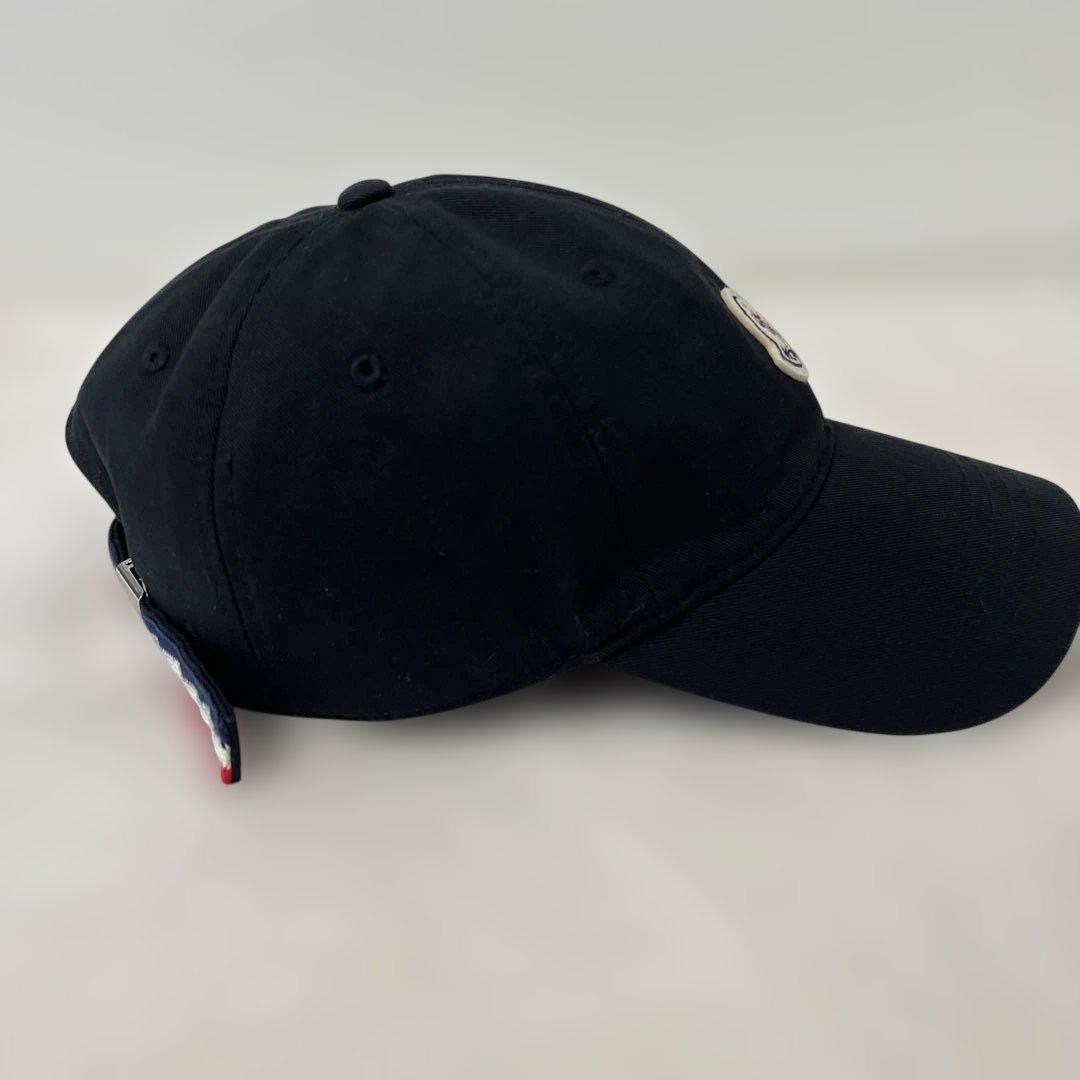 MONCLER BERRETTO 黒　モンクレール　ベースボールキャップ UNI