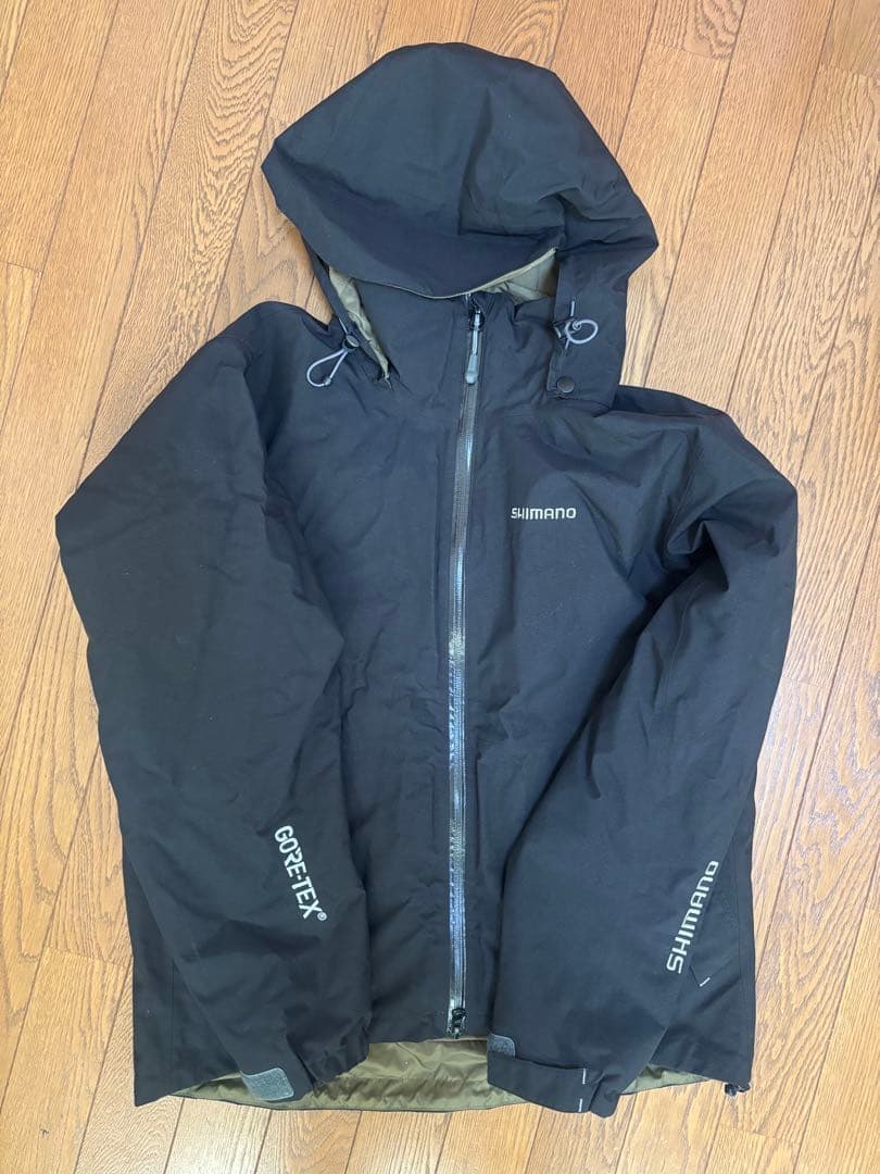シマノ　GORE-TEX フィッシングジャケットとパンツセット　防寒着