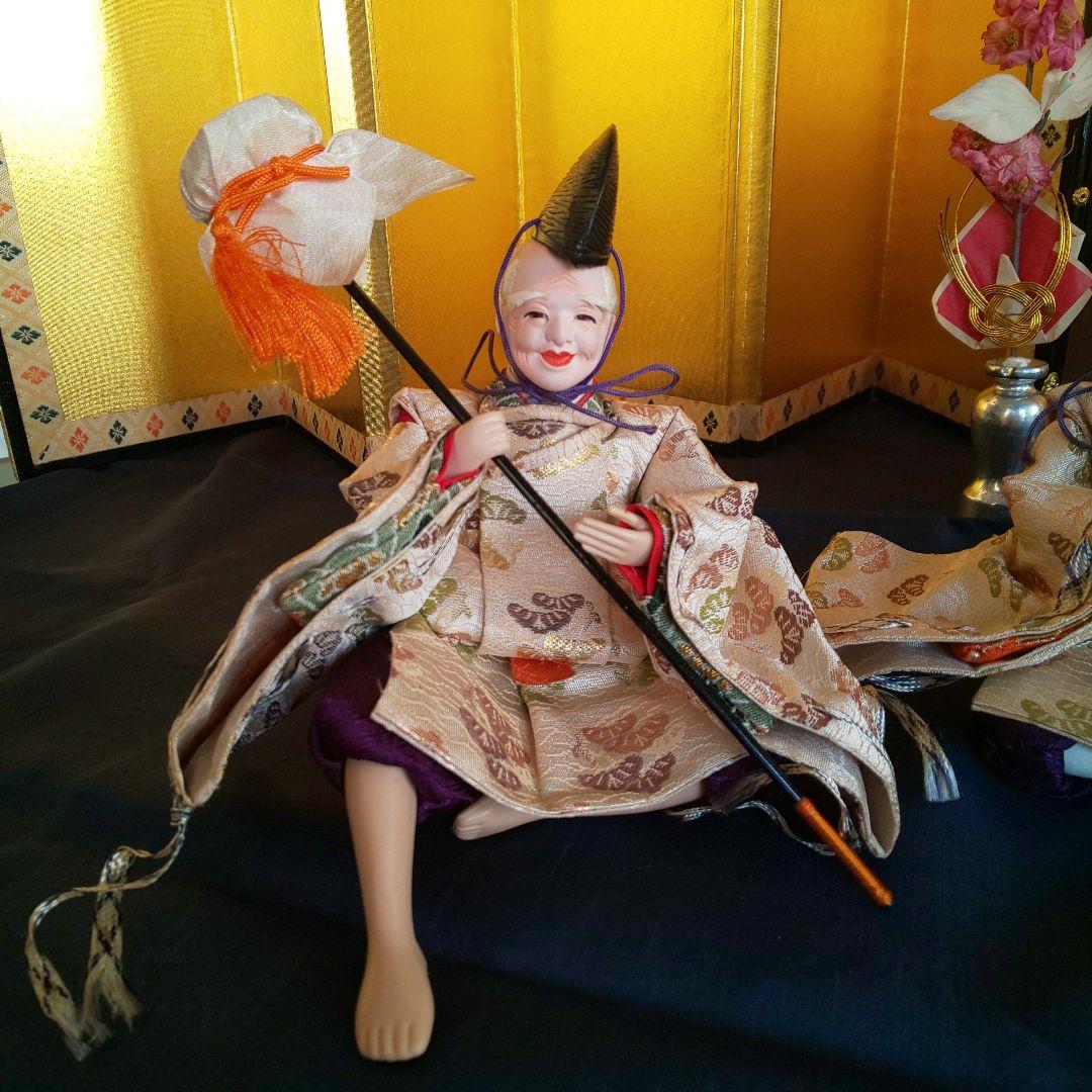 お雛様 ひな人形 雛祭り 五人囃子 三人官女 仕丁 随身 小道具付