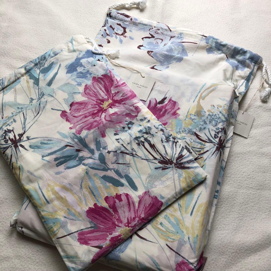 ローラアシュレイ　布団カバー&ピローケース