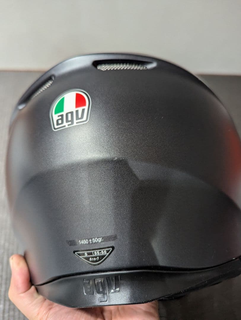AGV K3 エージーブイ イタリア フルフェイスヘルメット ブラック 黒