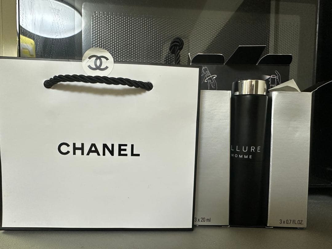 CHANEL スポーツ トラベルスプレー 20ml×3本 ケース付き