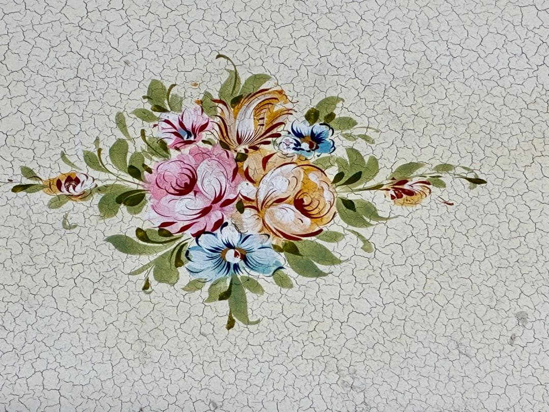 ハルボン☆管403☆イタリア製☆ロココ調☆姫系☆ヒビ加工☆ネストテーブル