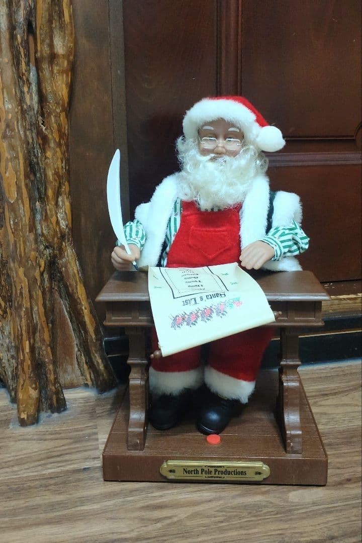 海外製　サンタクロース　人形