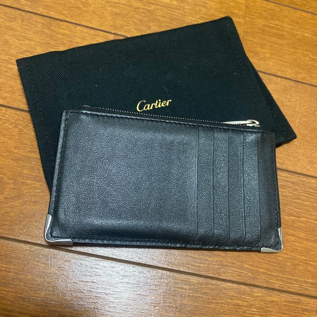 カルティエ　マストライン　小銭入れ兼カードケース