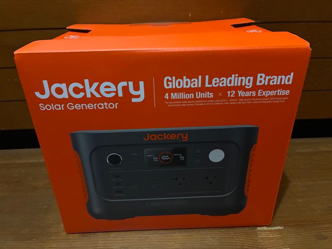 えー Jackery ポータブル電源 600 Plus JE-600C