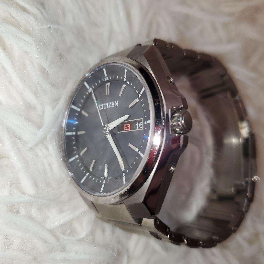 ⭐美品⭐CITIZEN ATTESA エコドライブ AT6050-54L ブルー