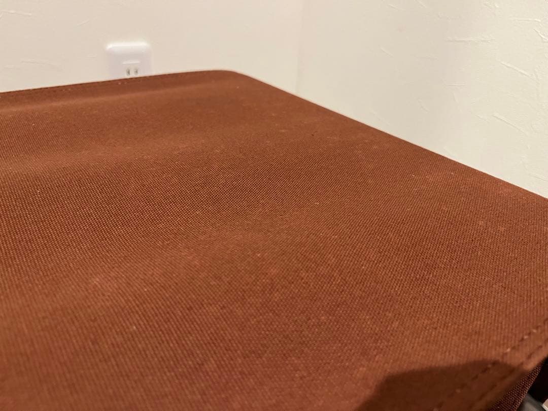 【廃盤品　希少】スノーピーク　ローチェア　オットマン　ブラウン