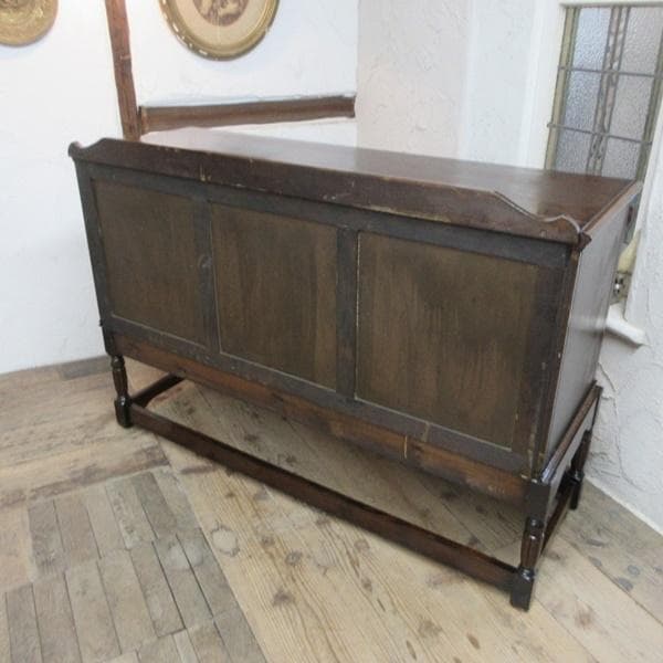イギリス アンティーク 家具 サイドボード キャビネット 英国 6162e