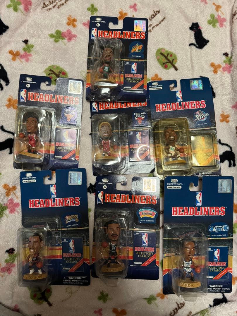 NBA ヘッドライナーズ フィギュア 7体セット　CORINTHIAN