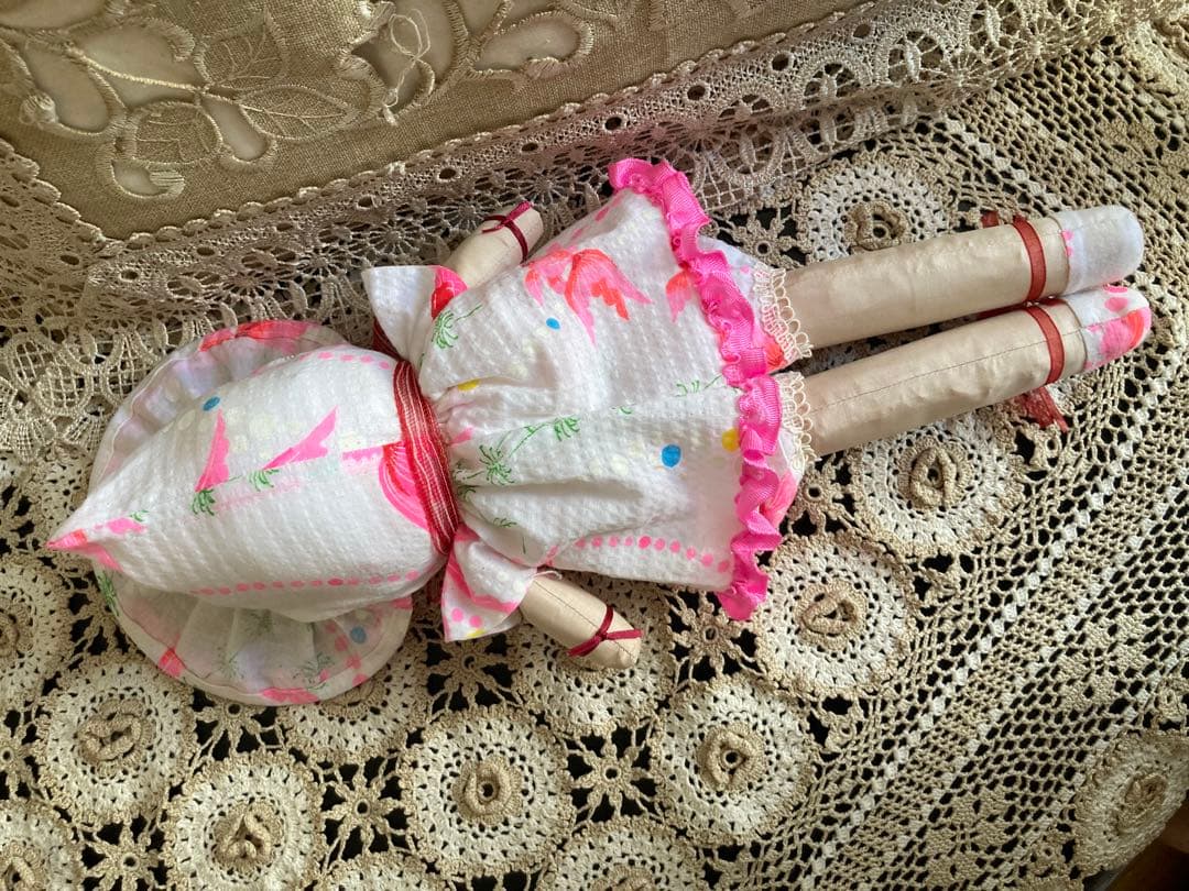 つきもとつきこの文化人形 ヘロヘロ人形 夏限定 金魚浴衣 大正ロマン 昭和レトロ