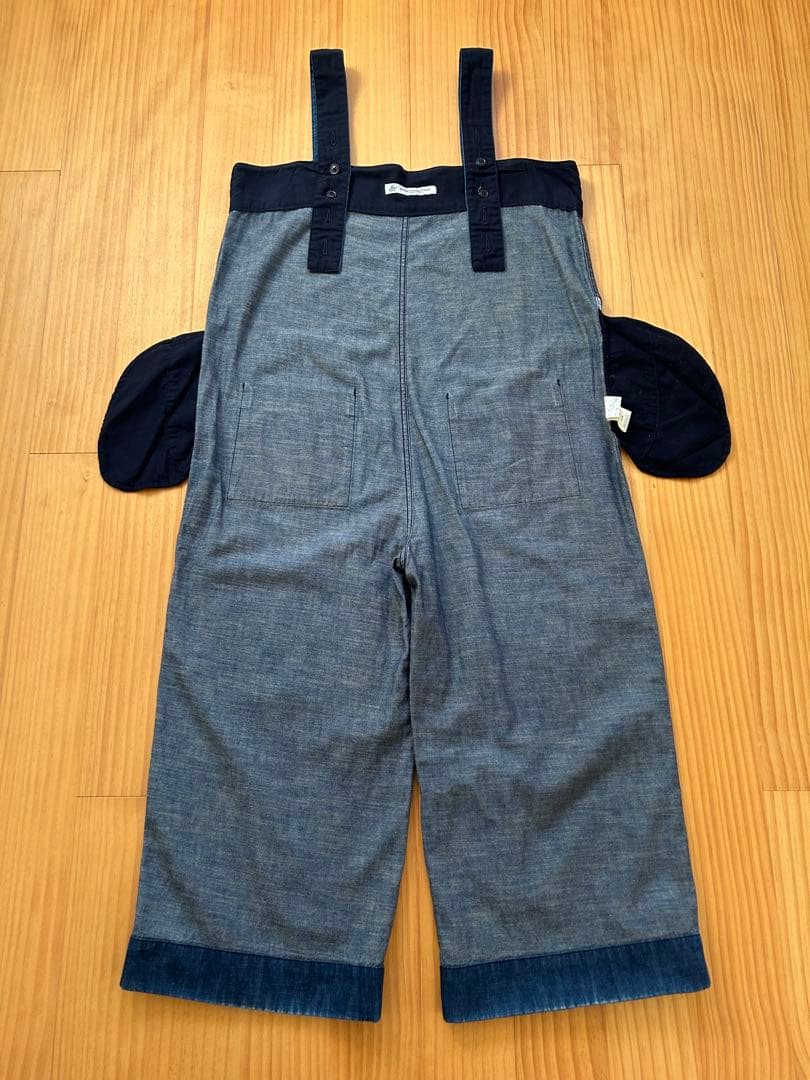 journal standard luxeミリタリーデニム ベアトップサロペット