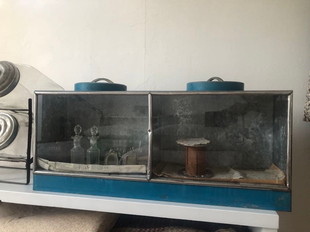 ブリキケース　レトロ　アンティーク