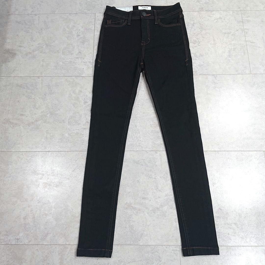 EMODA ELDER NUED J/W DENIM 黒 スキニー デニム S