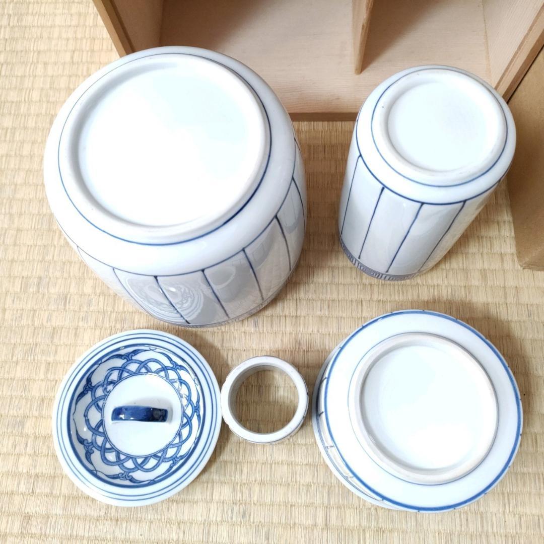 皆具 桶側 寿づか窯 石崎英治造 共箱 祥堂 水指 建水 花入 蓋置 茶道具