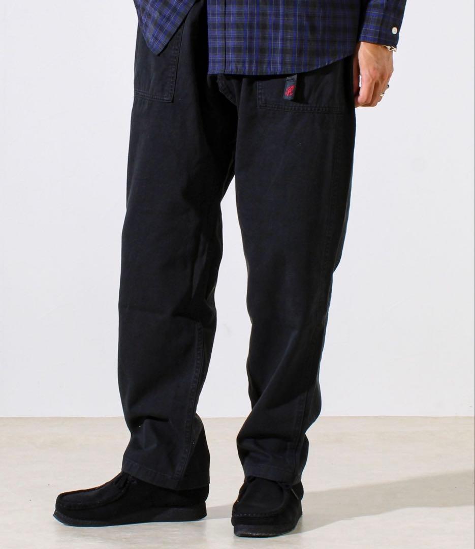 GRAMICCI LOOSE TAPERED RIDGE PANT 美品 黒色