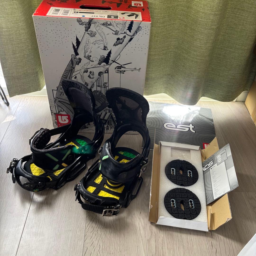 Burton CO2 EST ビンディング Sサイズ　マットブラック　バートン