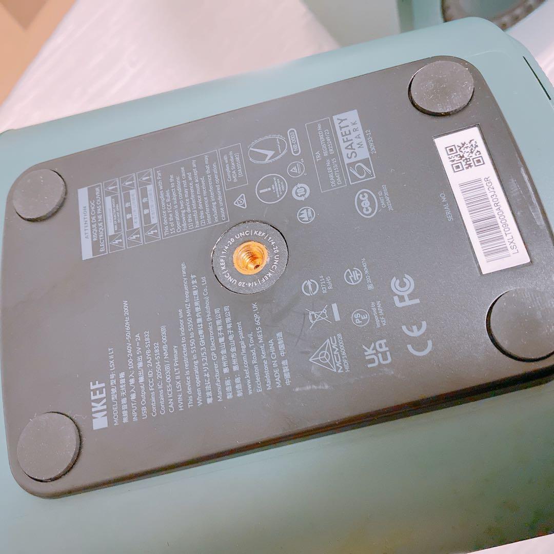 KEF LSX II LT ワイヤレススピーカー　スタンド付属