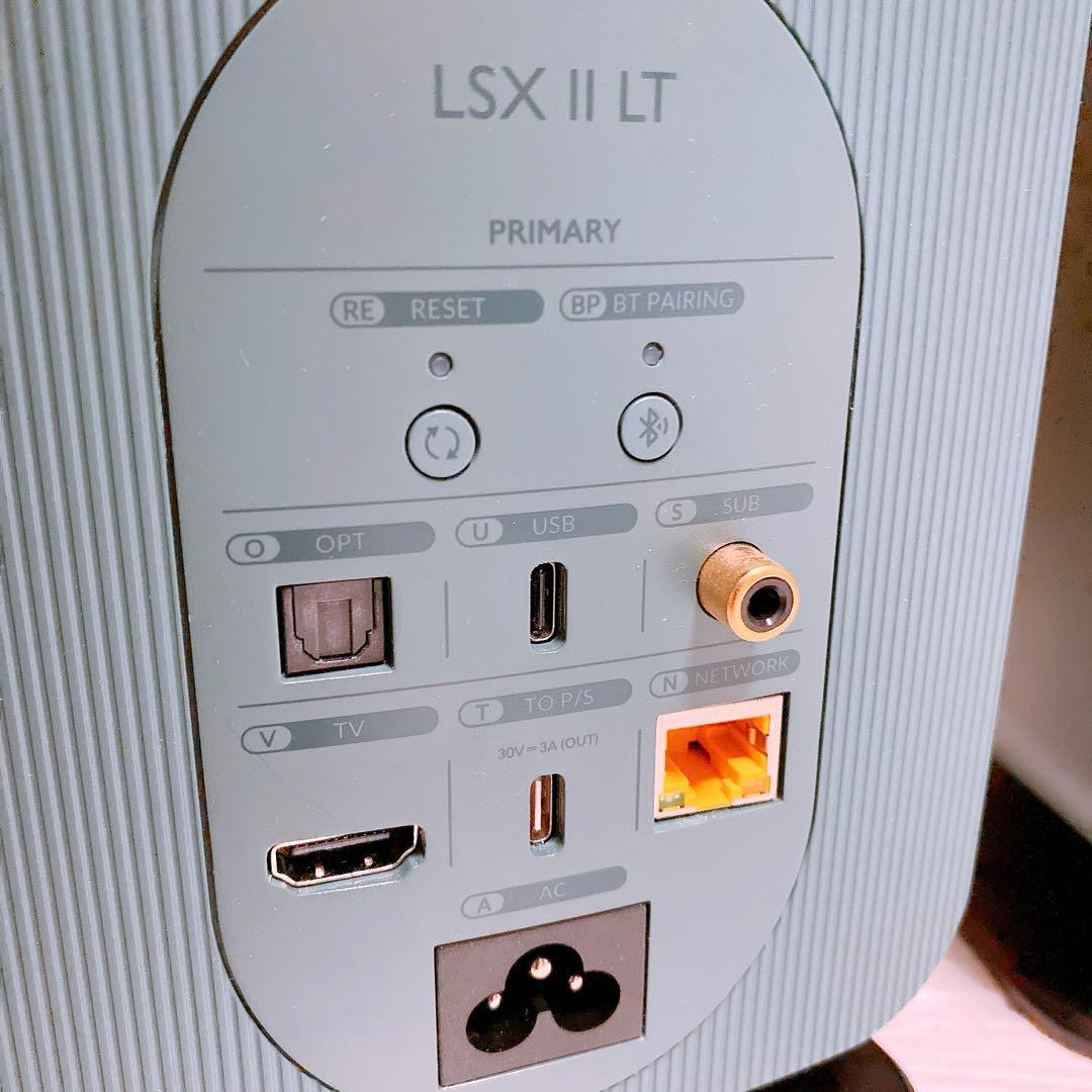 KEF LSX II LT ワイヤレススピーカー　スタンド付属