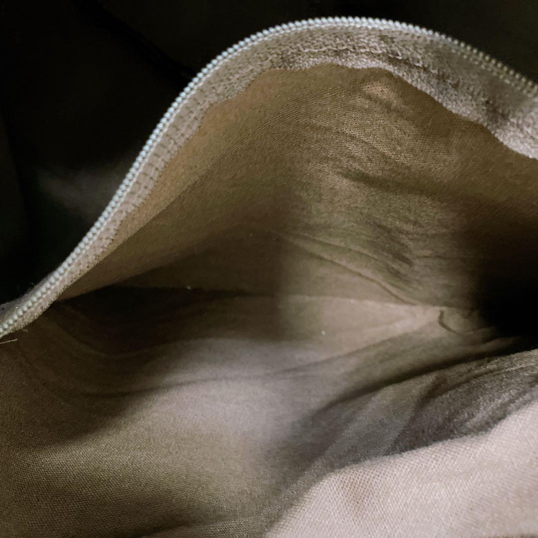 美品 イブサンローラン ジラフ柄 ボストントートバッグ 大容量