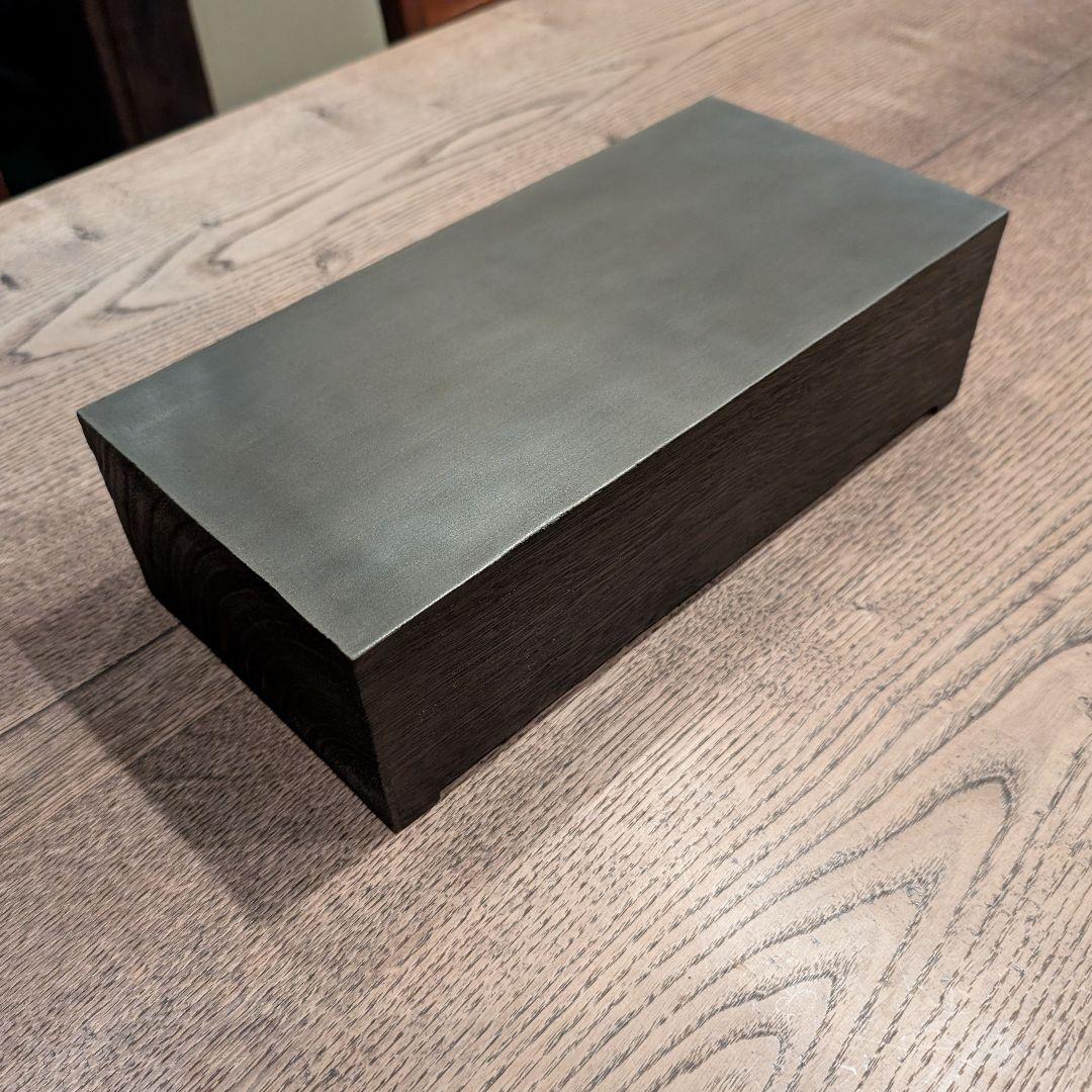 土井宏友作 桐舞台皿