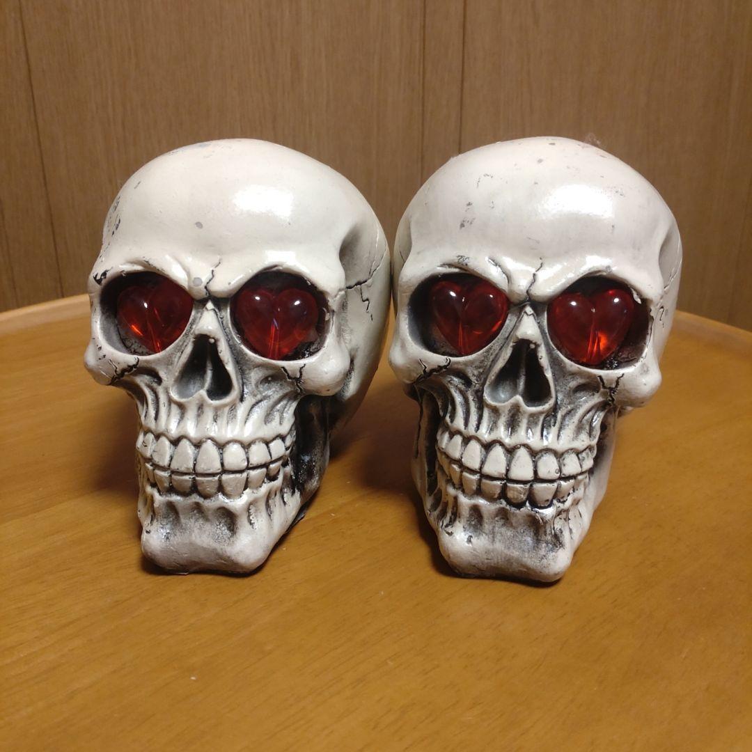 スカル オブジェ 　 髑髏 置物