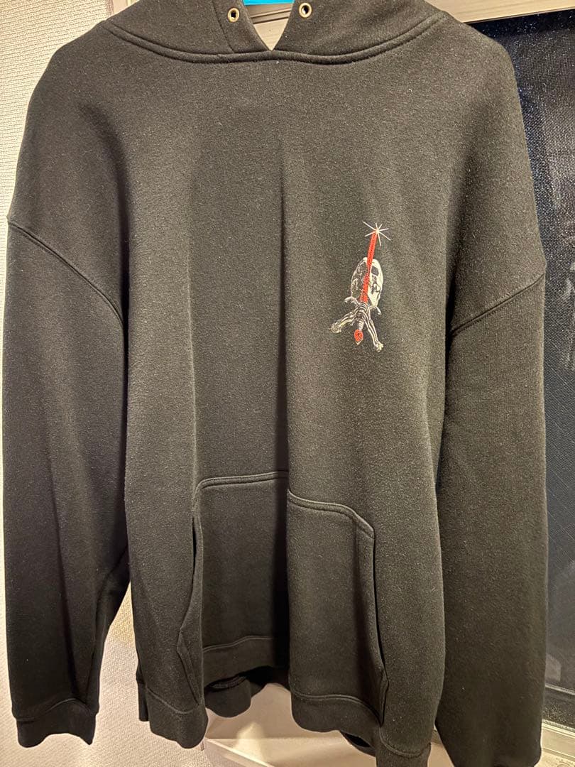 古着ヴィンテージPOWELL PERALTA スカル&ソード　パーカー　サイズM