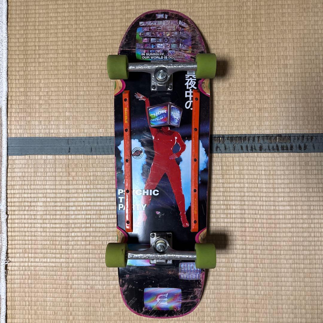 n*8様 エビセンスケートボード　SHOR WEST コンプリート9.81インチ