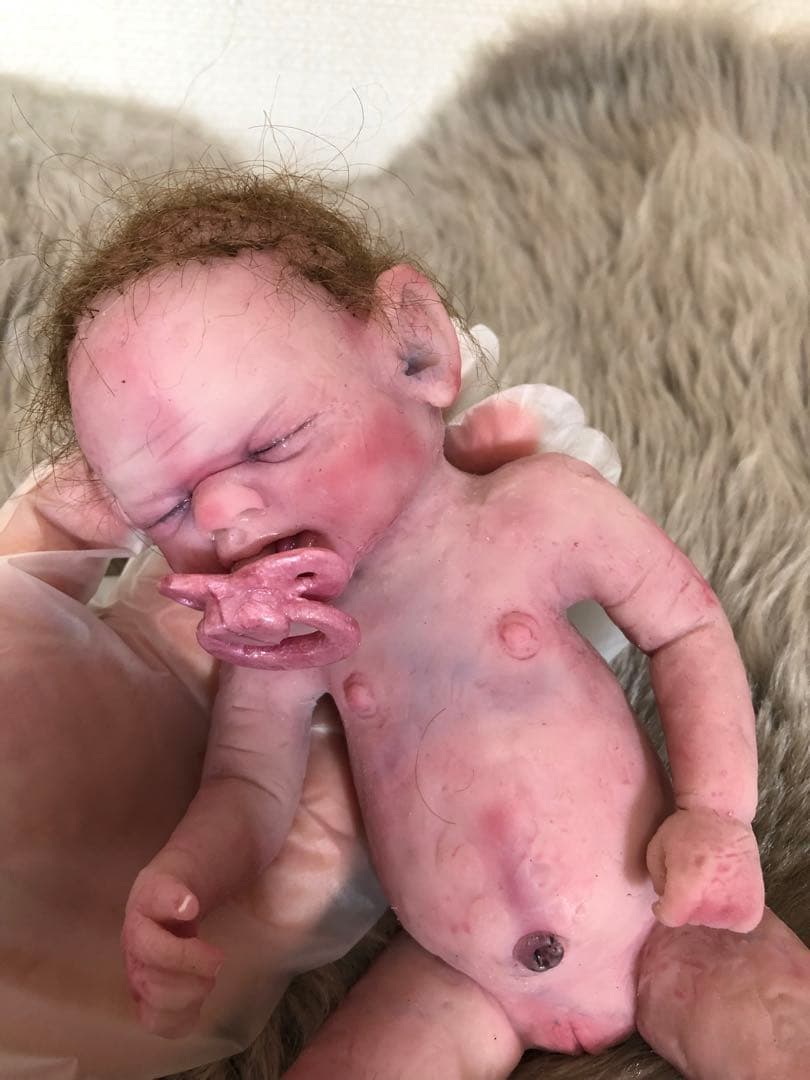 リボーンドール　シリコンベビー　女の子