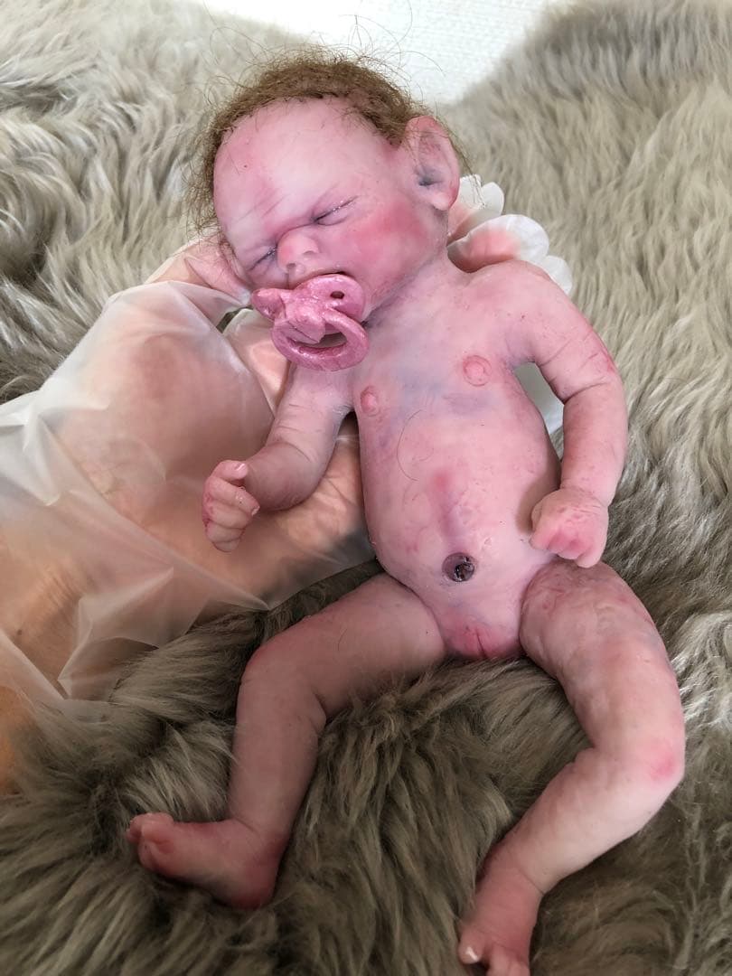 リボーンドール　シリコンベビー　女の子