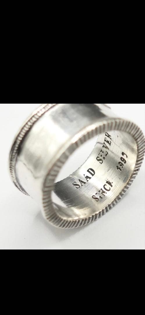 美品　17号　SAAD　サード　　リング　指輪　太陽神 アメカジ