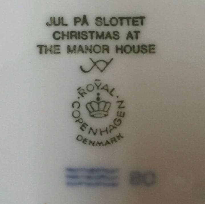 ロイヤルコペンハーゲン「1995年 クリスマス イヤープレート」飾皿・希少品!!