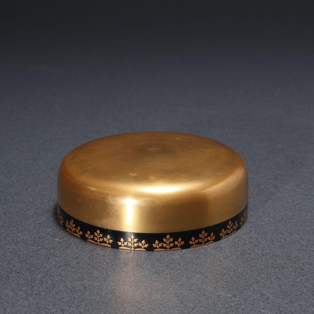 棗　桐　大棗　裏千家鵬雲斎花押　箱書　共箱　R1626お11