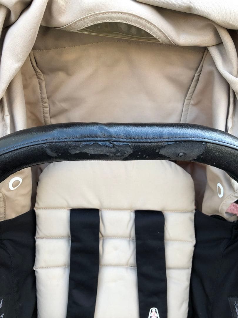 ベビーゼンヨーヨー＋　折りたたみ式ベビーカー ベージュ/ブラック