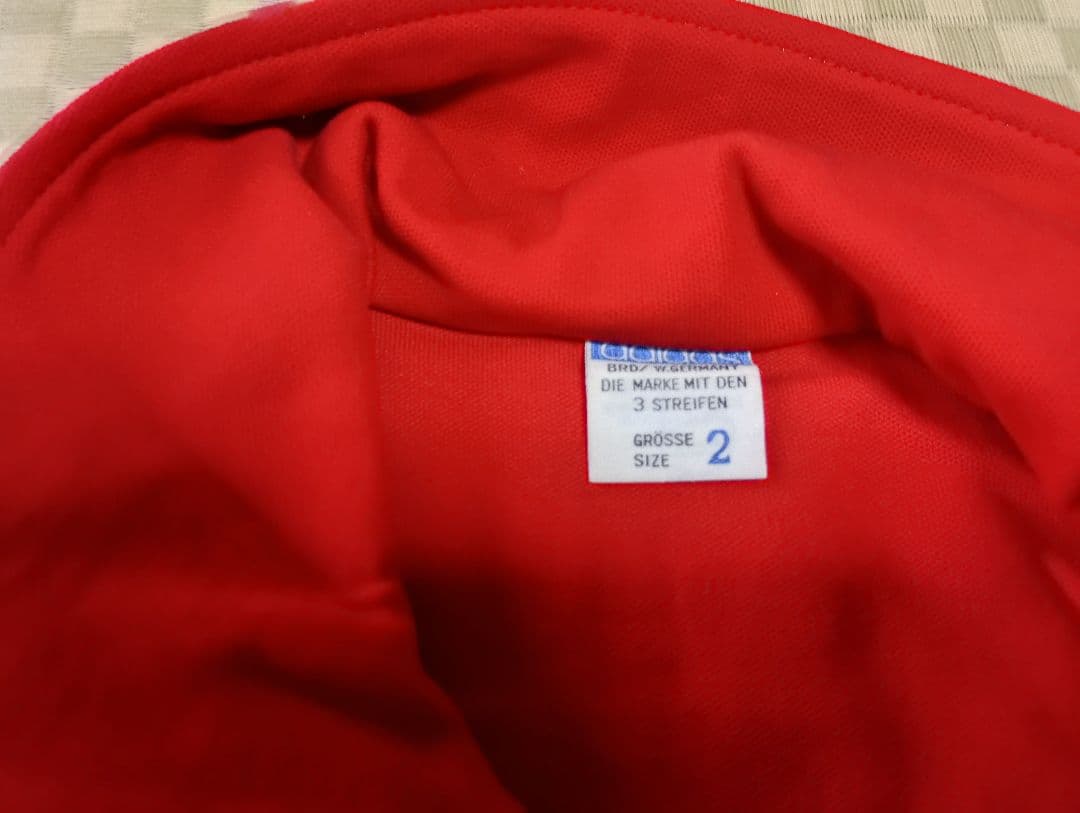 一期一会70s赤 ジャージ上下セット サイズ2