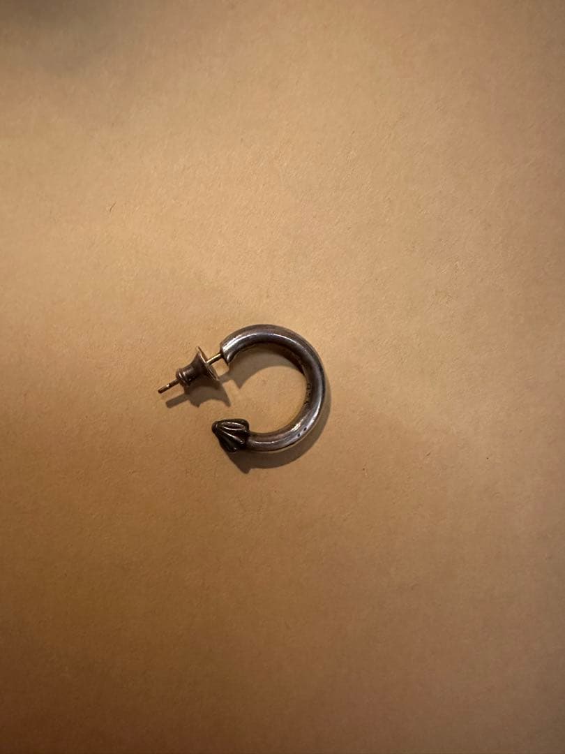 クロムハーツ CHプレーンフープピアス