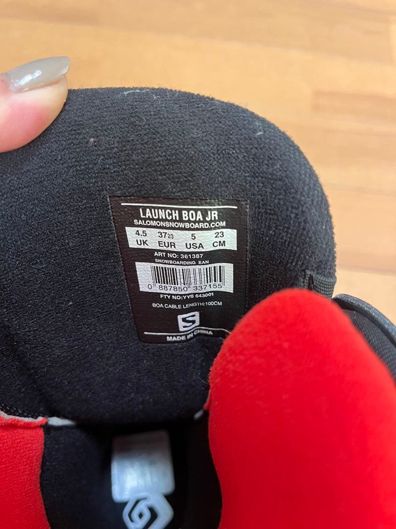 【未使用】キッズ ジュニア スノーボード3点セット