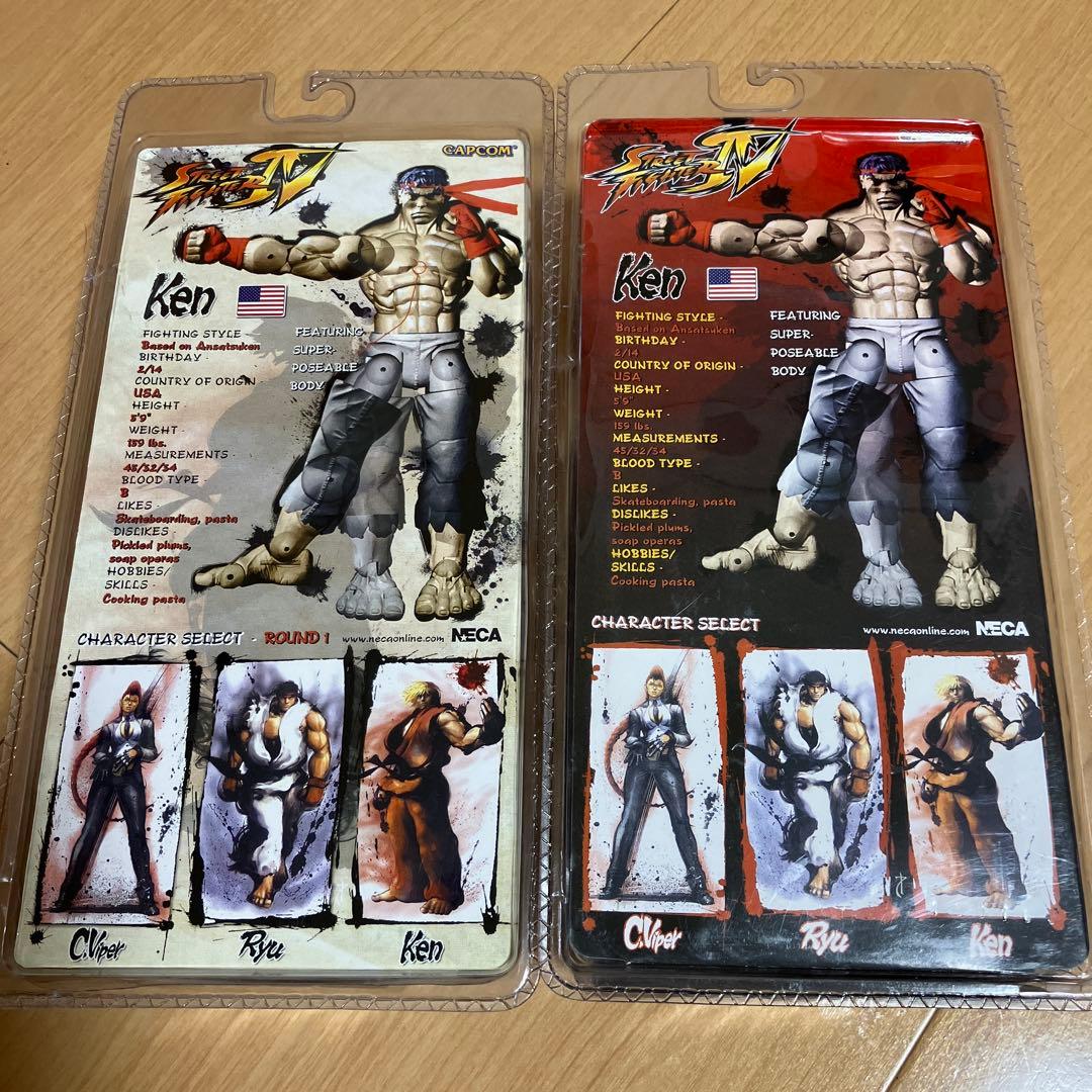 youk　NECA ストリートファイターIV ケン　2種セット