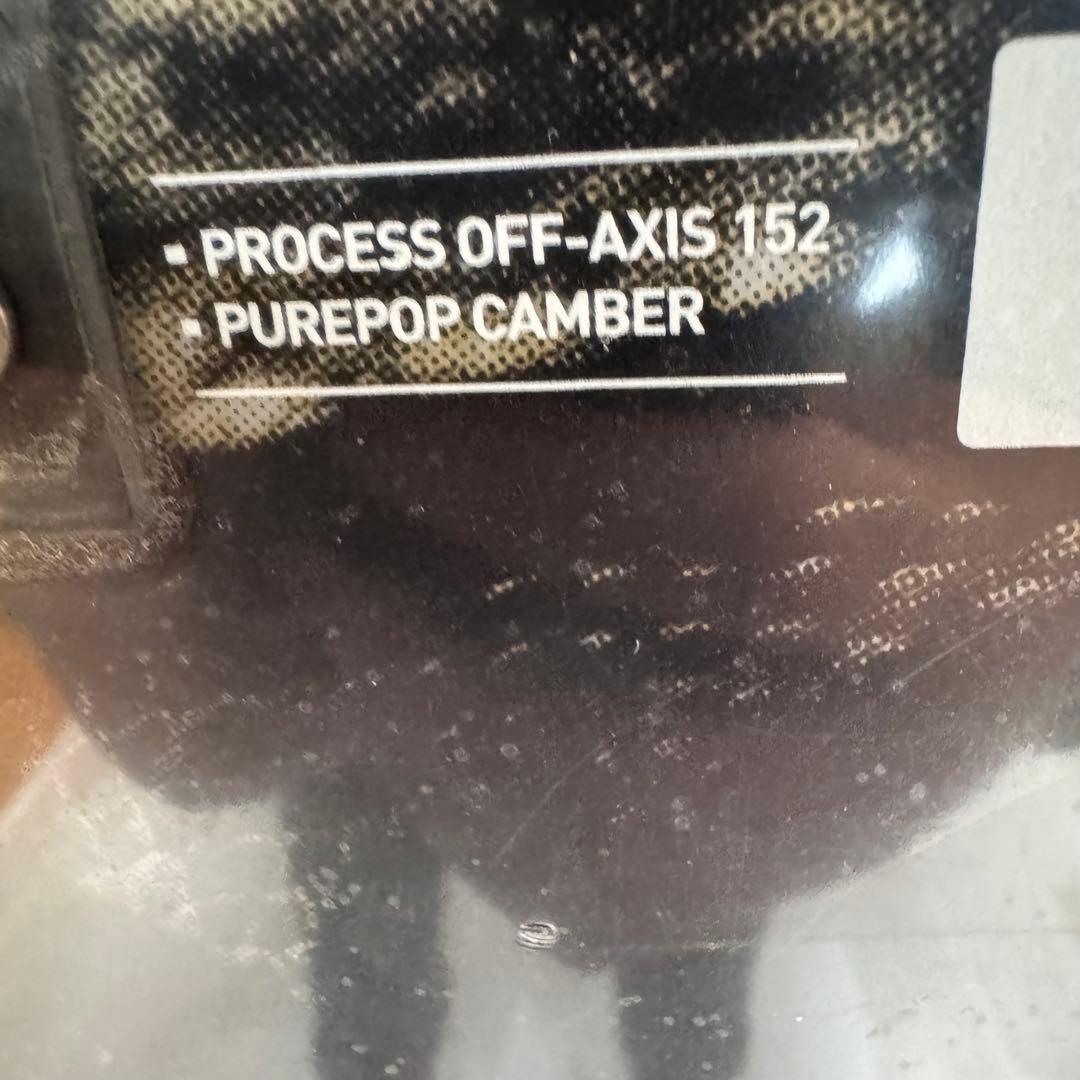 Burton process off-AXIS 152cm 未開封