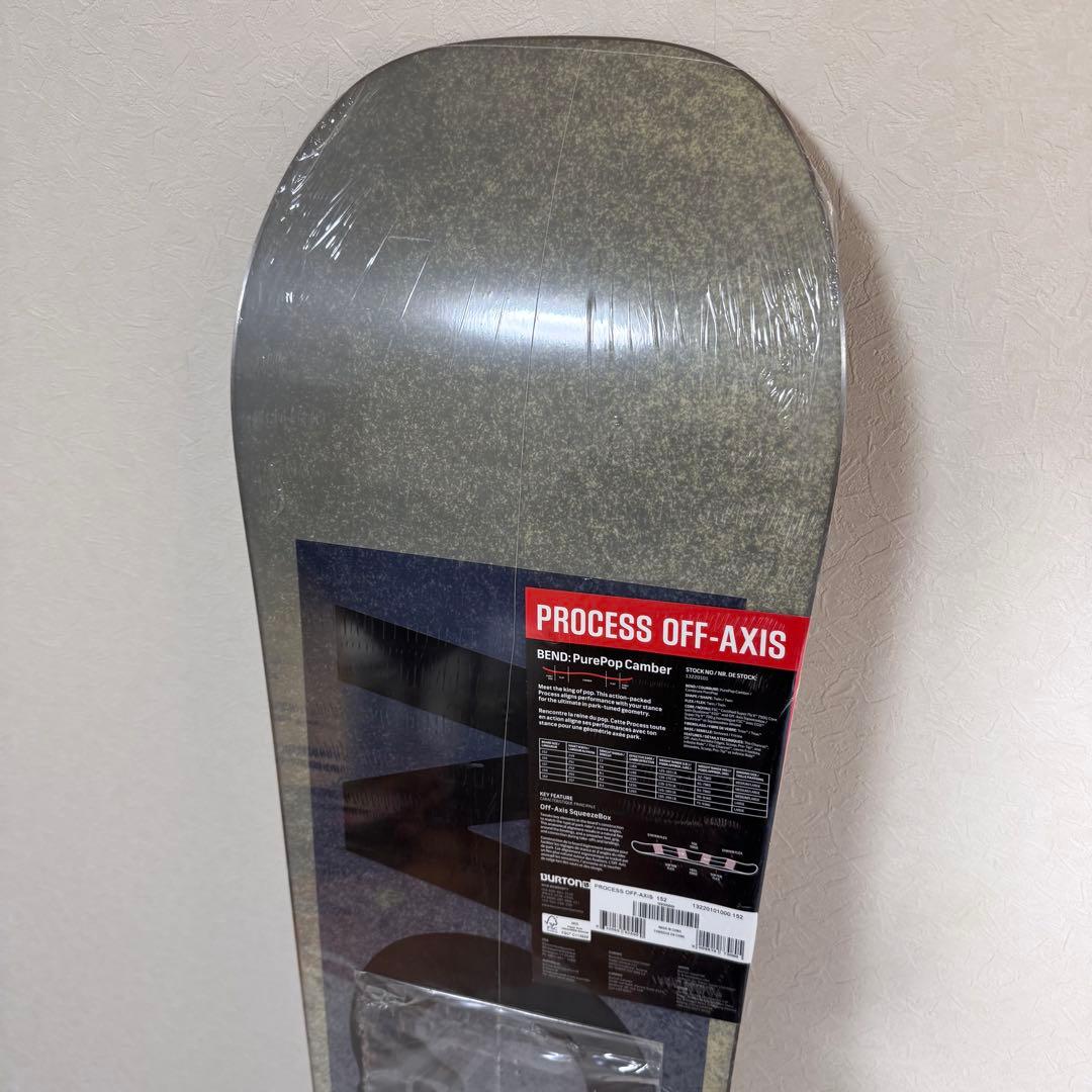 Burton process off-AXIS 152cm 未開封