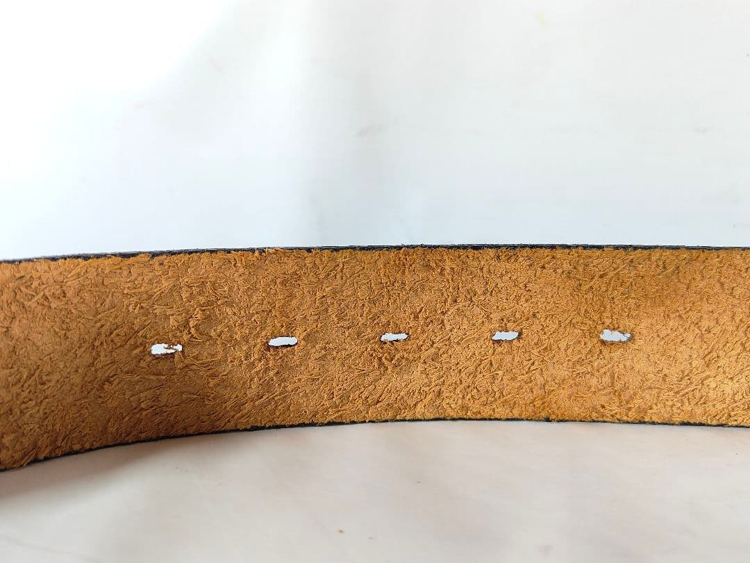 【ヴィンテージ】プレミアムバドワイザーバックル　極厚ドレスベルト　USA製正規品