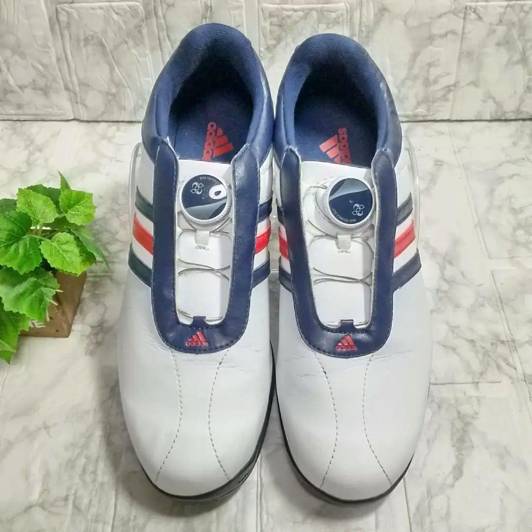 【美品】adidasゴルフシューズ　24cm BOAシステム