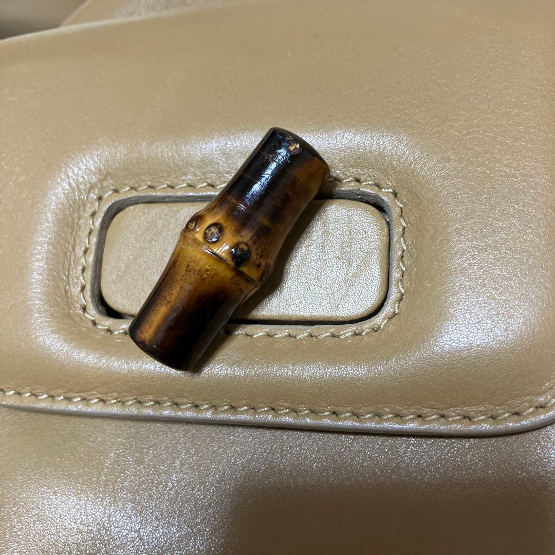 値下げGUCCI バンブーリュック