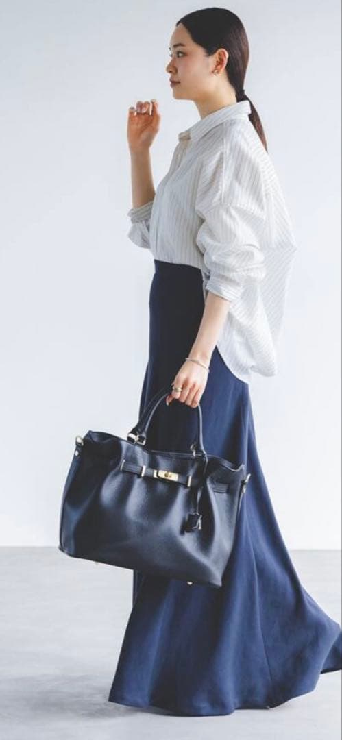 noble MILOS/ミロス 金具付きトート　Jamショルダーストラップ付き
