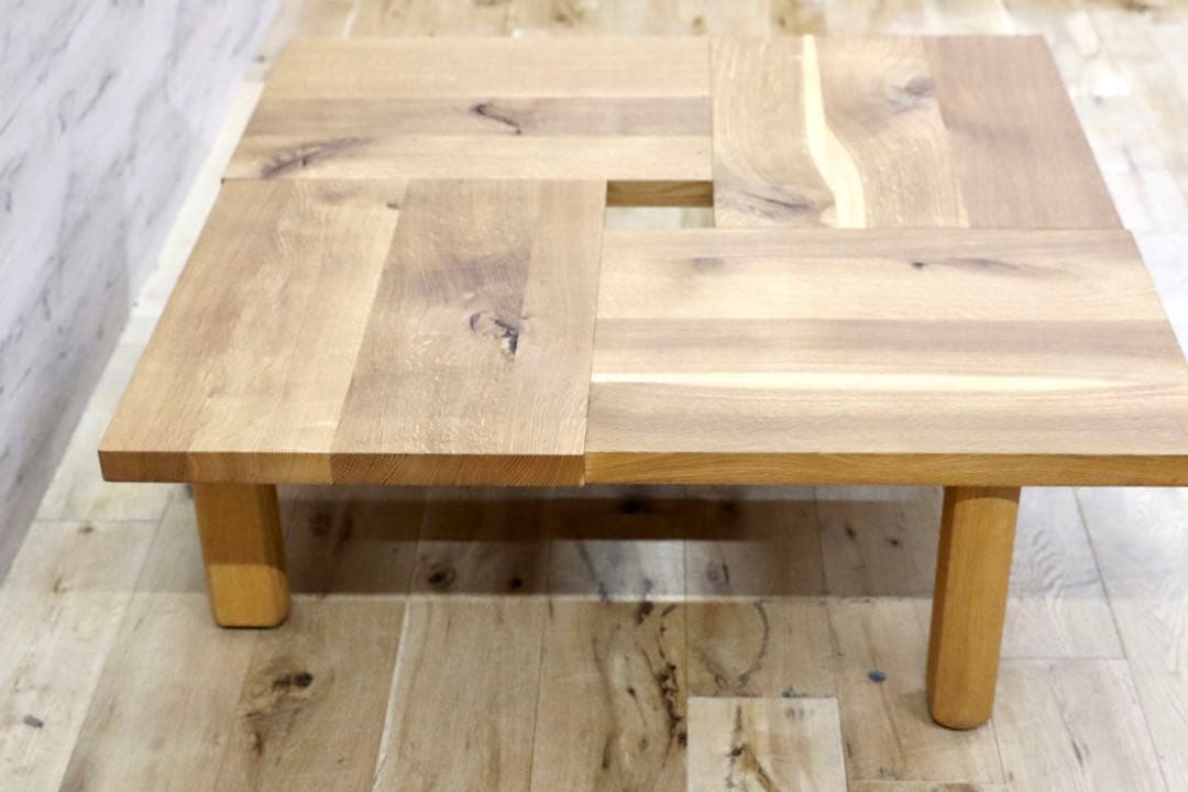 GMFH378○飛騨産業 / HIDA キツツキ 森のことば センターテーブル