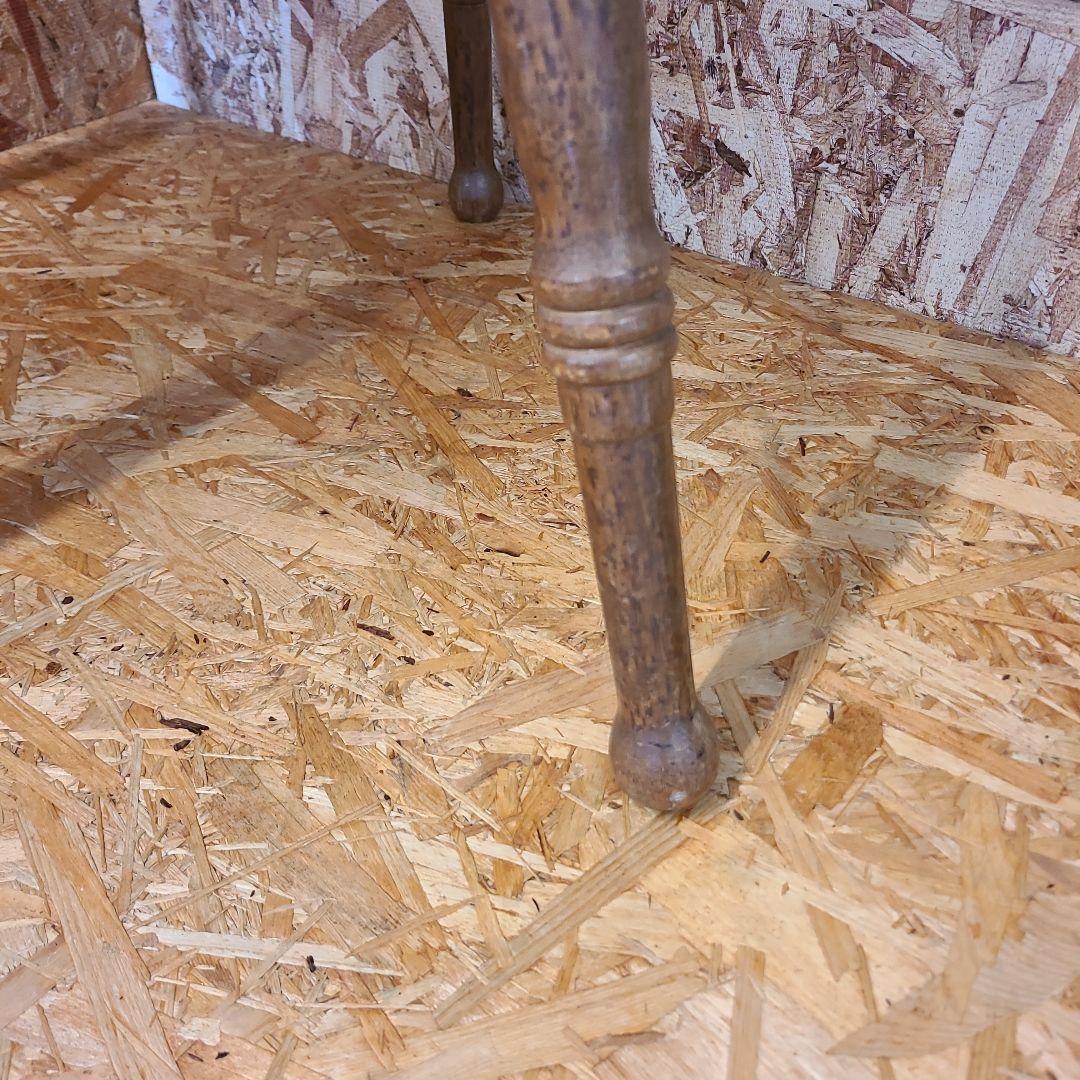 3 山善 椅子 アンティーク調 チェア　ウィンザーチェア