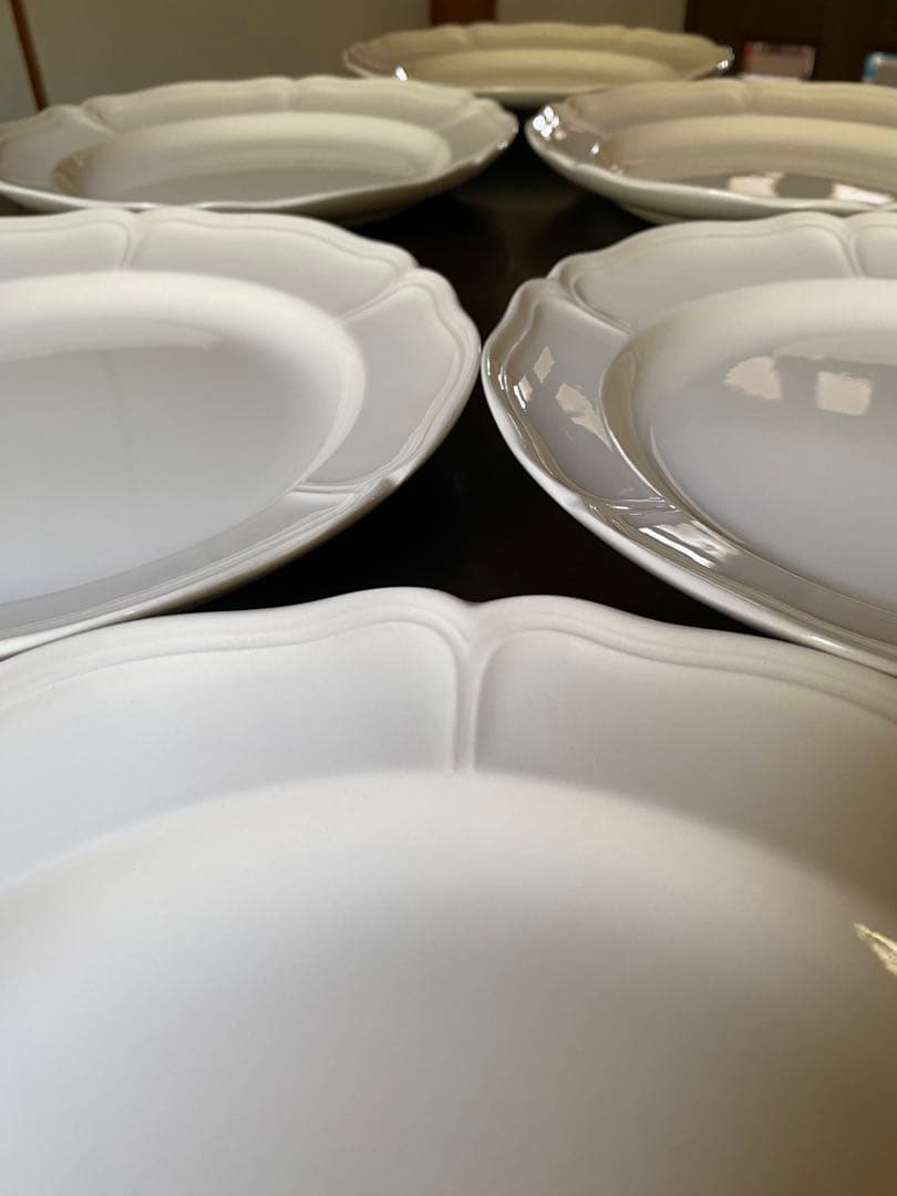 無添加‥　 QUEEN'S PLAIN 花リムプレート