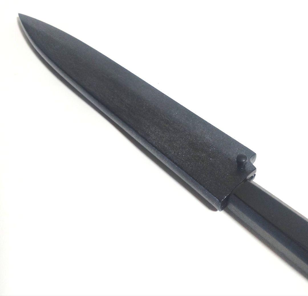 堺一文字光秀 V金10号 鏡面仕上 漆塗り錫ちらし柄 柳刃包丁 鞘付き