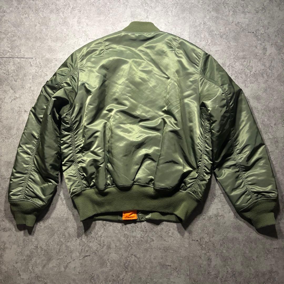 希少【 XL 】アルファインダストリーズ MA1 y2k 短丈 00s 平成