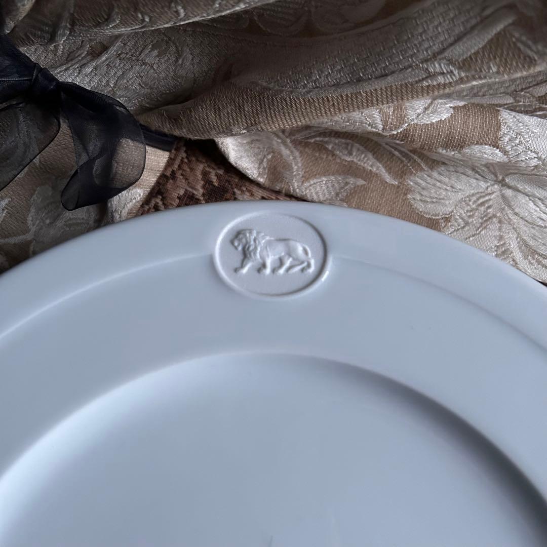 新品 ドイツ製 HUTSCHENREUTHER【D'Oro Lion】大皿6枚